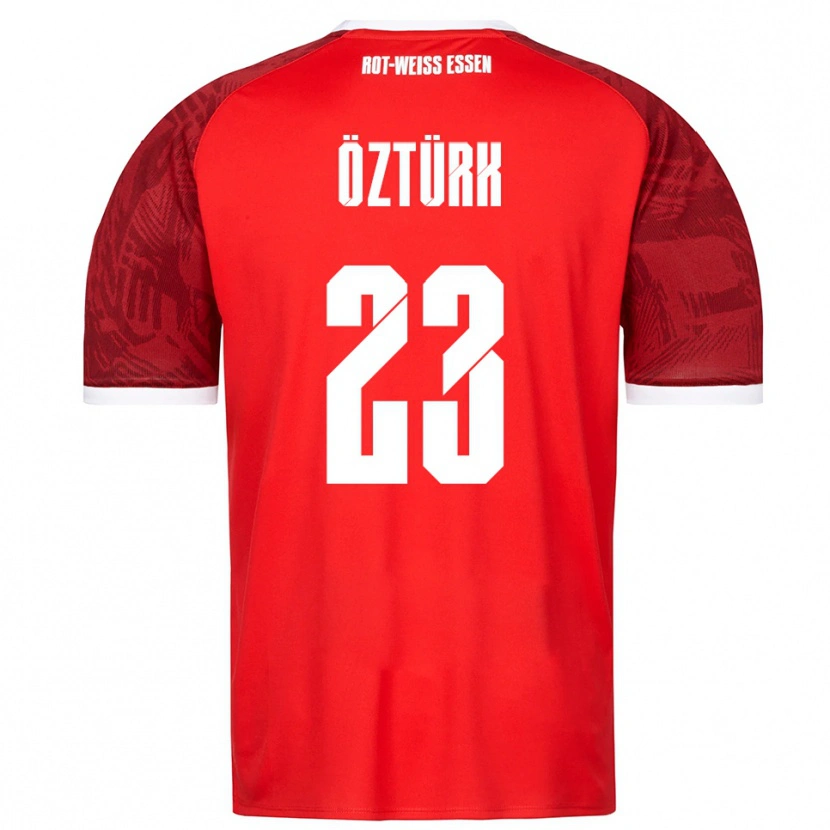 DanxenレディースEfehan Öztürk#23赤 バーガンディ 白アウェイシャツ2025/26ジャージーユニフォーム