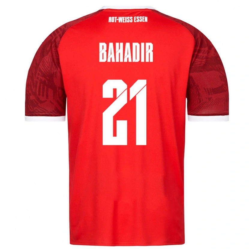 DanxenレディースBurak Bahadir#21赤 バーガンディ 白アウェイシャツ2025/26ジャージーユニフォーム