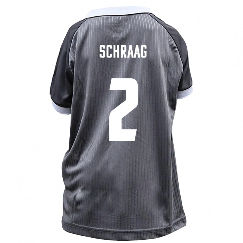 DanxenレディースFelix Schraag#2灰色 白アウェイシャツ2025/26ジャージーユニフォーム