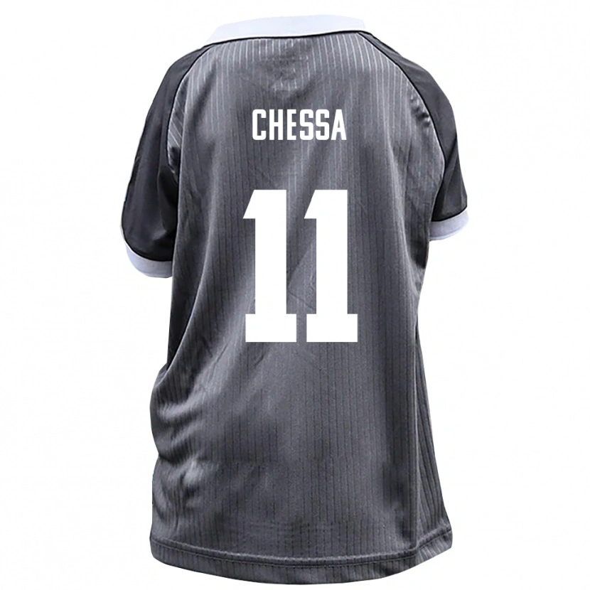 DanxenレディースDennis Chessa#11灰色 白アウェイシャツ2025/26ジャージーユニフォーム