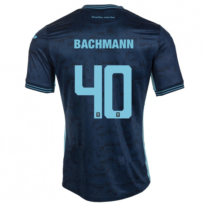 DanxenレディースPaul Bachmann#40ロイヤルブルーアウェイシャツ2025/26ジャージーユニフォーム