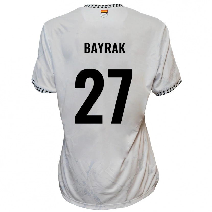 DanxenレディースBoran Bayrak#27白 黒アウェイシャツ2025/26ジャージーユニフォーム
