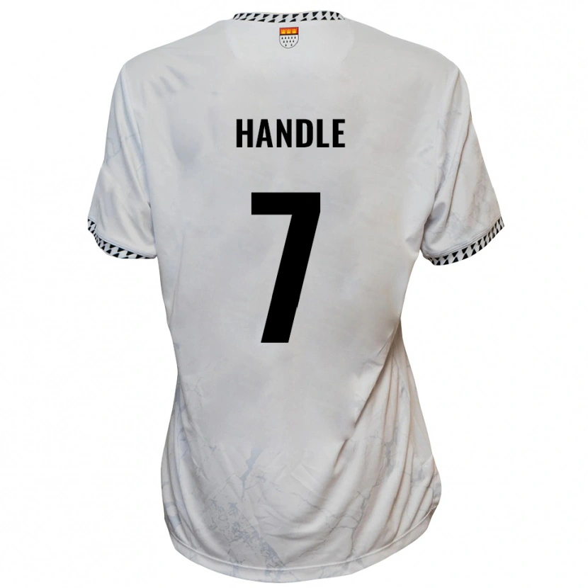 DanxenレディースSimon Handle#7白 黒アウェイシャツ2025/26ジャージーユニフォーム