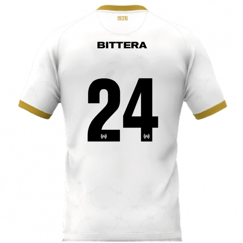 DanxenレディースBuda Bittera#24白 金アウェイシャツ2025/26ジャージーユニフォーム