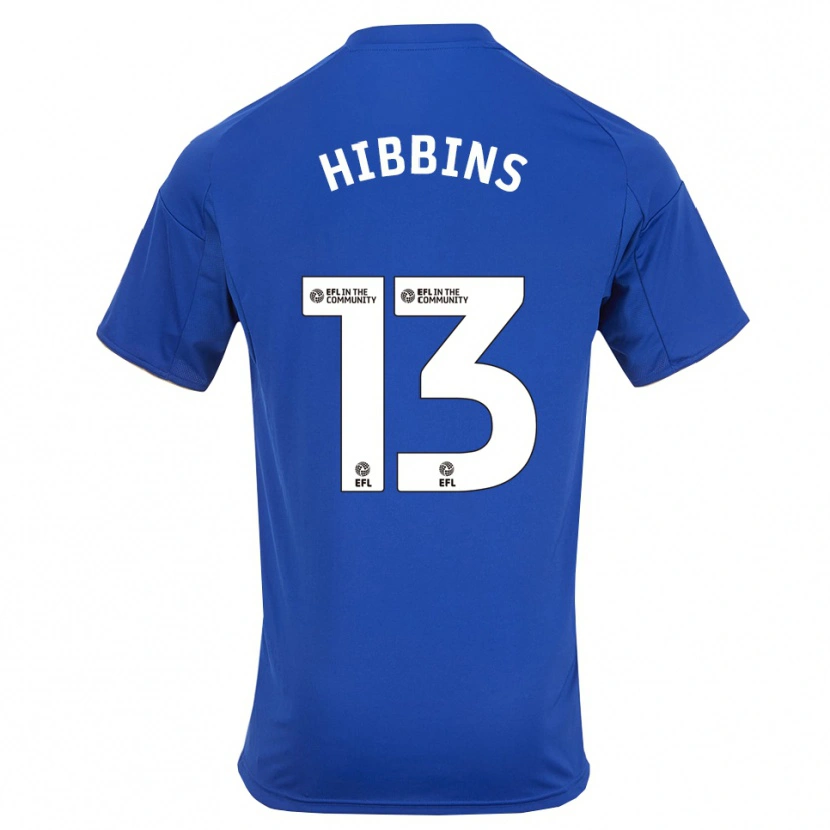 DanxenキッズJosh Hibbins#13青 金ホームシャツ2025/26ジャージーユニフォーム