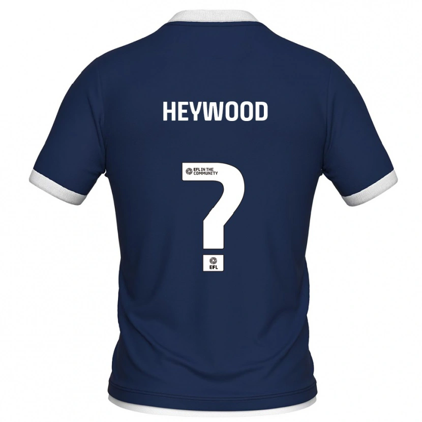 DanxenキッズKavalli Heywood#0紺 白ホームシャツ2025/26ジャージーユニフォーム
