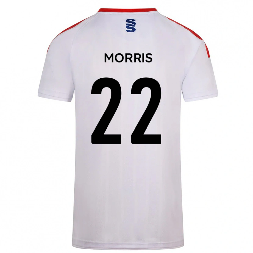DanxenキッズJack Morris#22白 紺ホームシャツ2025/26ジャージーユニフォーム