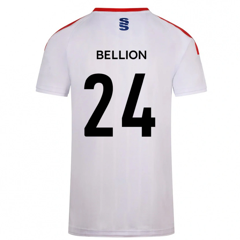 DanxenキッズDaniel Bellion#24白 紺ホームシャツ2025/26ジャージーユニフォーム