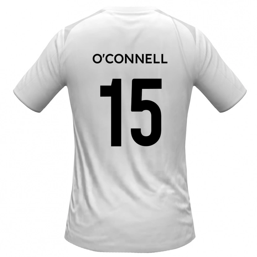 DanxenキッズCharlie O'connell#15白 グレーホームシャツ2025/26ジャージーユニフォーム
