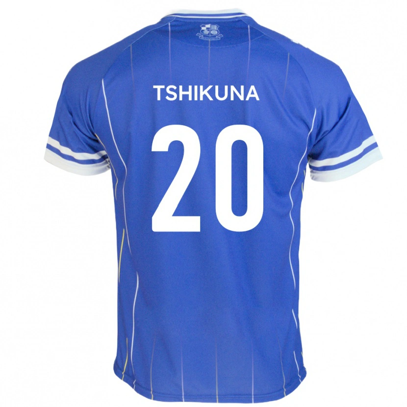 DanxenキッズNathan Tshikuna#20ロイヤルブルー スカイブルーホームシャツ2025/26ジャージーユニフォーム