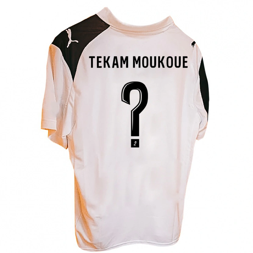 DanxenキッズJoachim Tekam Moukoue#0オレンジ 黒ホームシャツ2025/26ジャージーユニフォーム