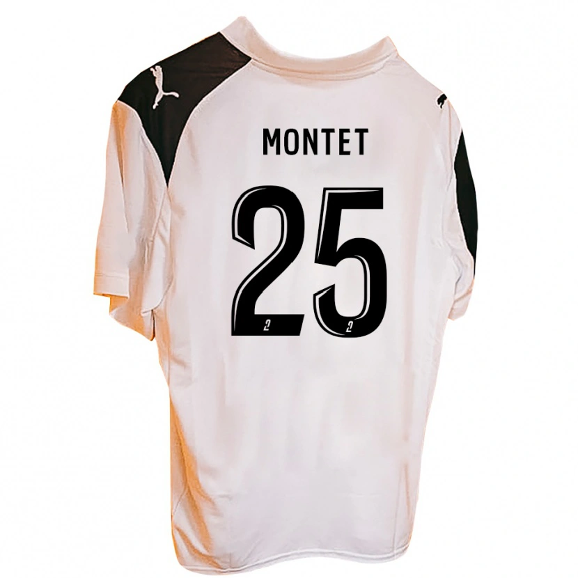 DanxenキッズEnzo Montet#25オレンジ 黒ホームシャツ2025/26ジャージーユニフォーム