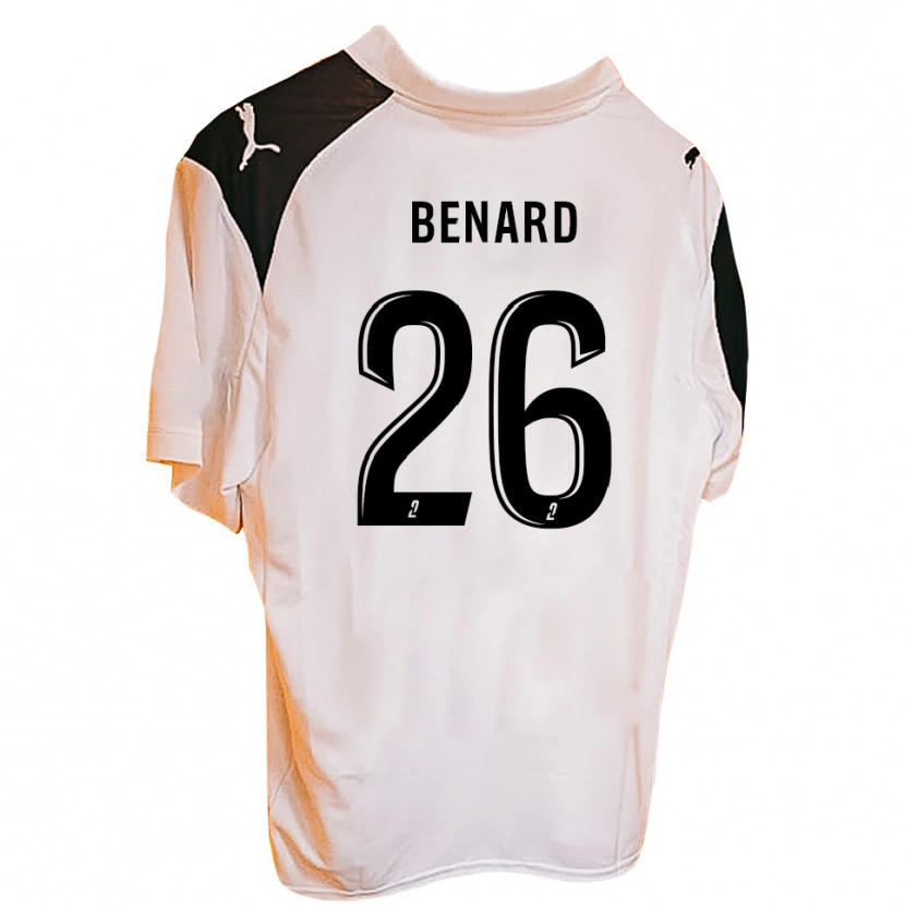 DanxenキッズWilliam Benard#26オレンジ 黒ホームシャツ2025/26ジャージーユニフォーム