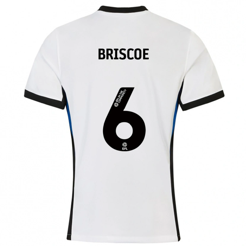 DanxenキッズTrae Briscoe#6白 青アウェイシャツ2025/26ジャージーユニフォーム