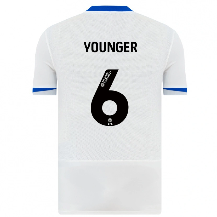 DanxenキッズJazz Younger#6白 黒アウェイシャツ2025/26ジャージーユニフォーム