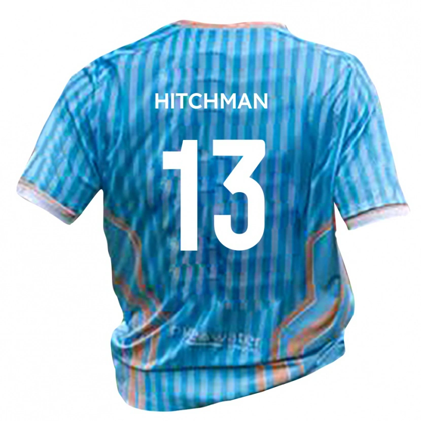 DanxenキッズJack Hitchman#13黒 金アウェイシャツ2025/26ジャージーユニフォーム