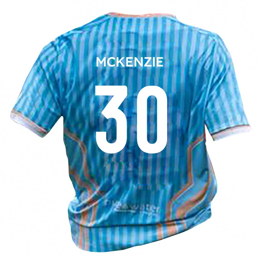 DanxenキッズZach Mckenzie#30黒 金アウェイシャツ2025/26ジャージーユニフォーム
