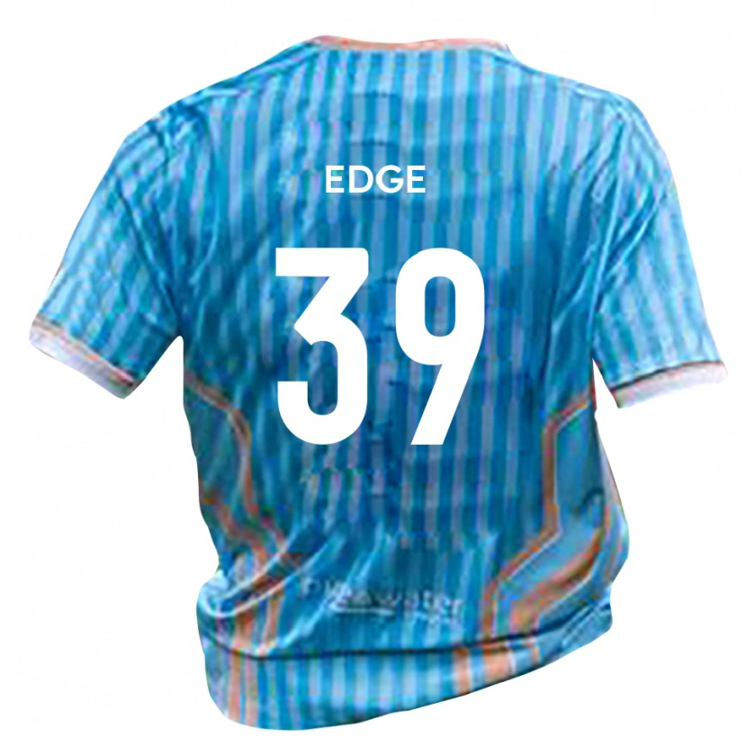 DanxenキッズCharlie Edge#39黒 金アウェイシャツ2025/26ジャージーユニフォーム