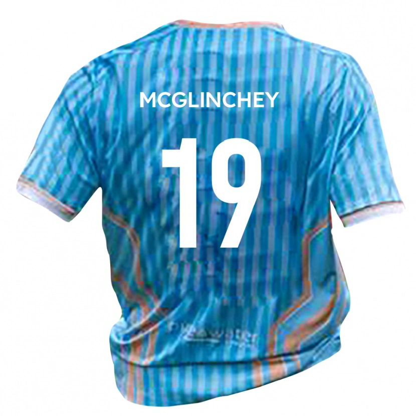 DanxenキッズTom Mcglinchey#19黒 金アウェイシャツ2025/26ジャージーユニフォーム
