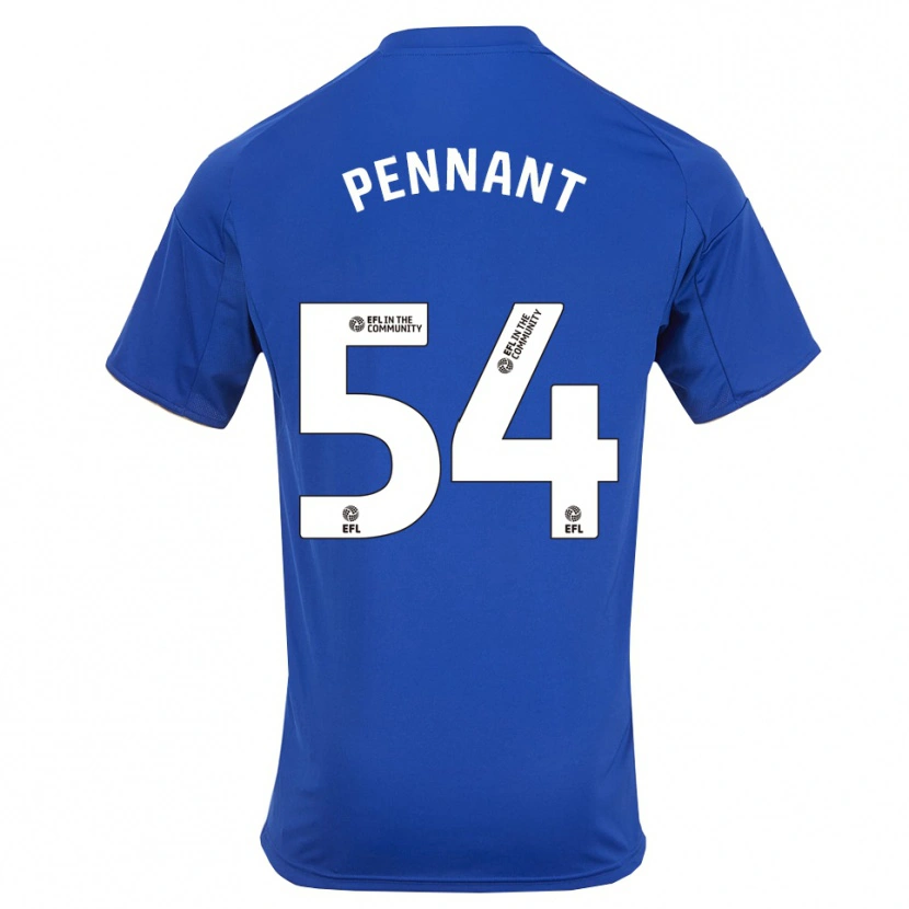 Danxenメンズキアン ペナント#54青 金ホームシャツ2025/26ジャージーユニフォーム