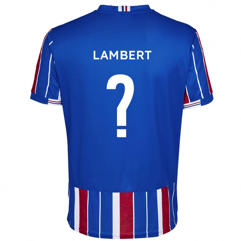 DanxenメンズLewis Lambert#0青 赤 白ホームシャツ2025/26ジャージーユニフォーム