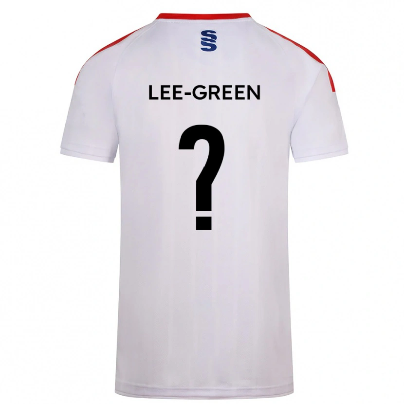 DanxenメンズAlex Lee-Green#0白 紺ホームシャツ2025/26ジャージーユニフォーム