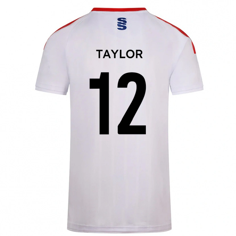 DanxenメンズMax Taylor#12白 紺ホームシャツ2025/26ジャージーユニフォーム