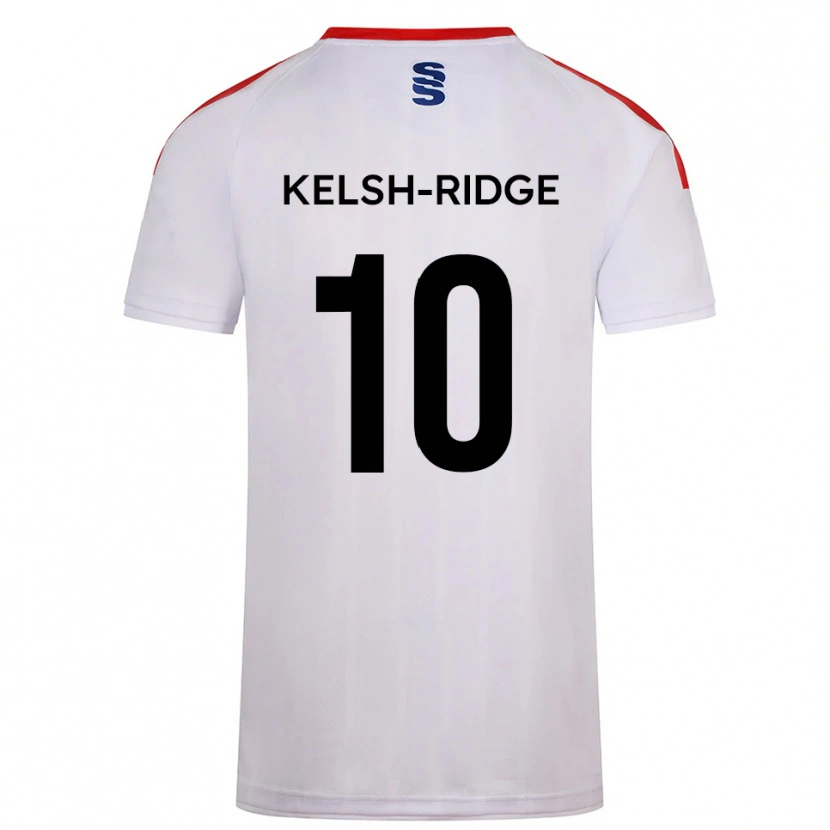 DanxenメンズHollie Kelsh-Ridge#10白 紺ホームシャツ2025/26ジャージーユニフォーム