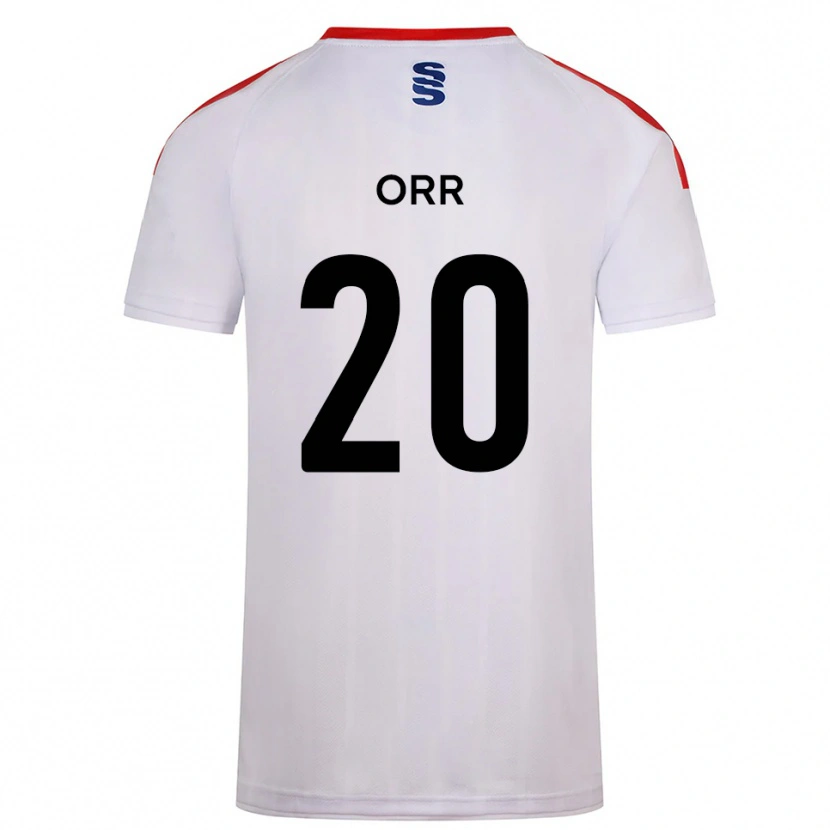 DanxenメンズOliver Orr#20白 紺ホームシャツ2025/26ジャージーユニフォーム