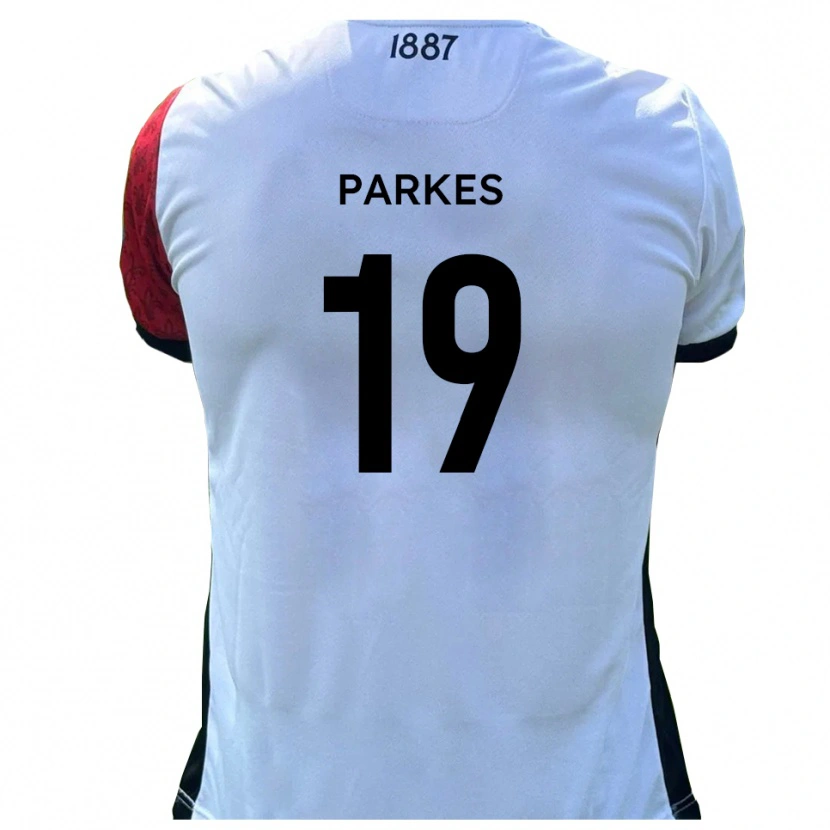DanxenメンズSonny Parkes#19赤 白ホームシャツ2025/26ジャージーユニフォーム