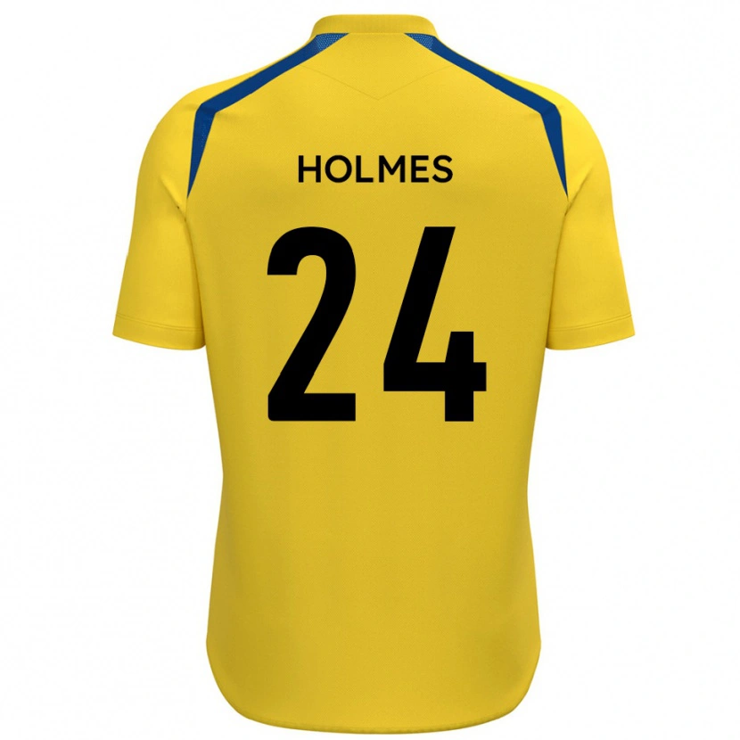 DanxenメンズFin Holmes#24黄 青ホームシャツ2025/26ジャージーユニフォーム