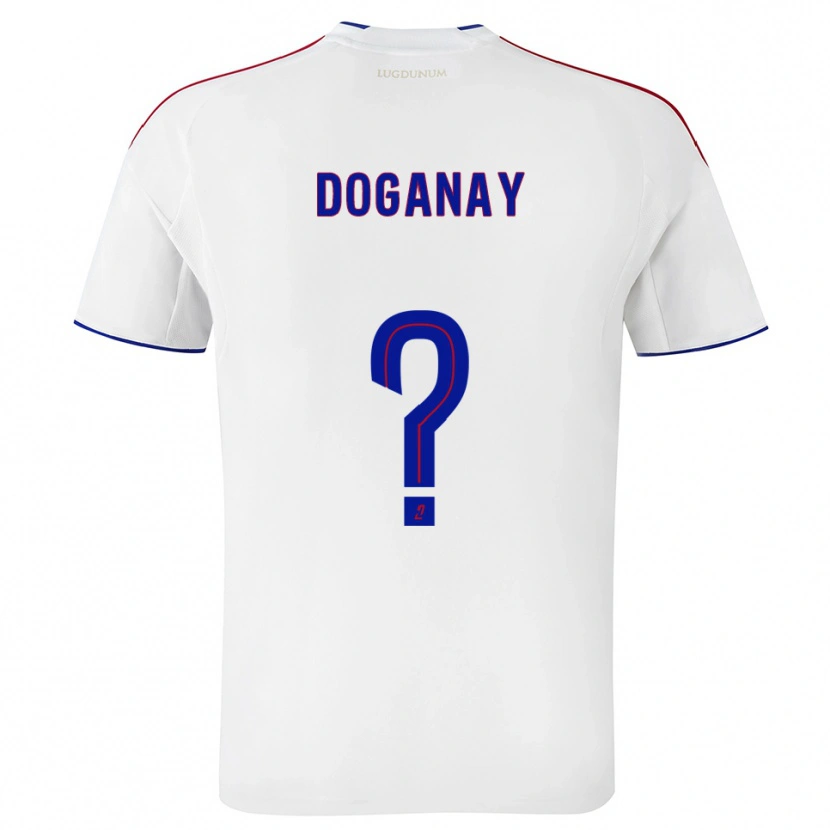 DanxenメンズKenan Doganay#0白 赤ホームシャツ2025/26ジャージーユニフォーム