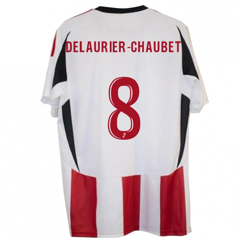 DanxenメンズTom Delaurier-Chaubet#8赤 青ホームシャツ2025/26ジャージーユニフォーム