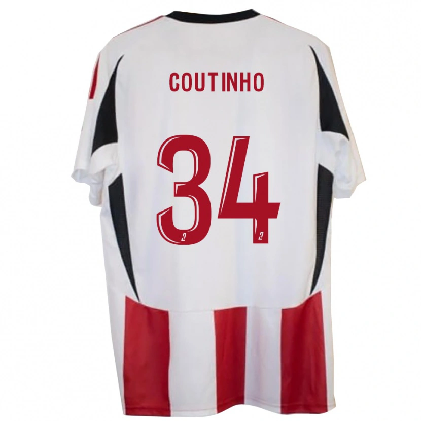 DanxenメンズRicardo Coutinho#34赤 青ホームシャツ2025/26ジャージーユニフォーム