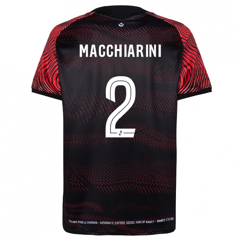 DanxenメンズMatéo Macchiarini#2白 赤ホームシャツ2025/26ジャージーユニフォーム