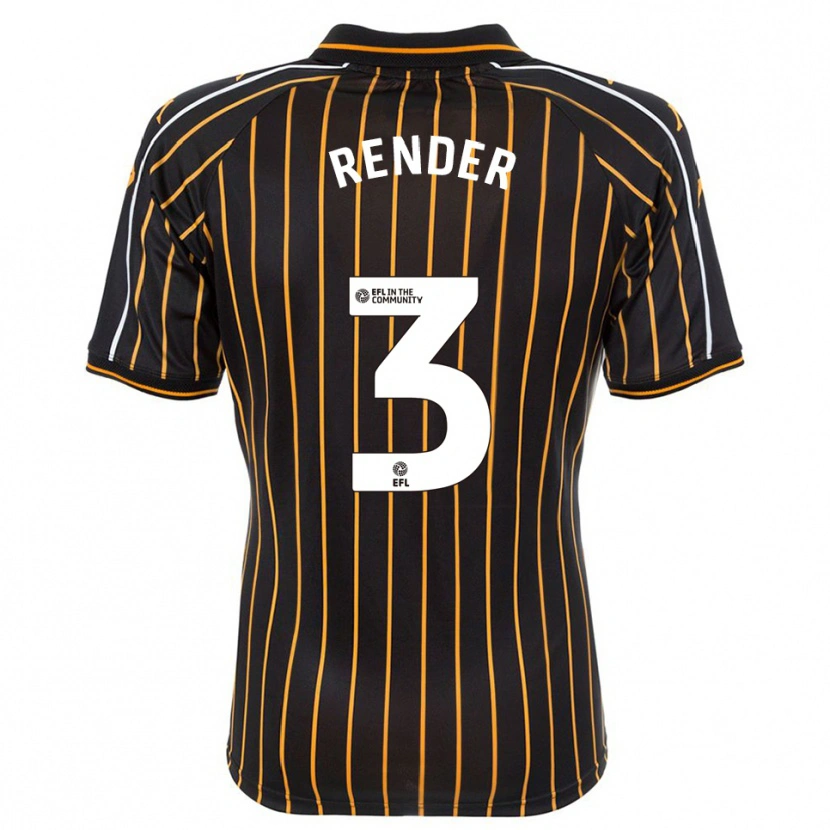 DanxenメンズMeg Render#3白 黒アウェイシャツ2025/26ジャージーユニフォーム