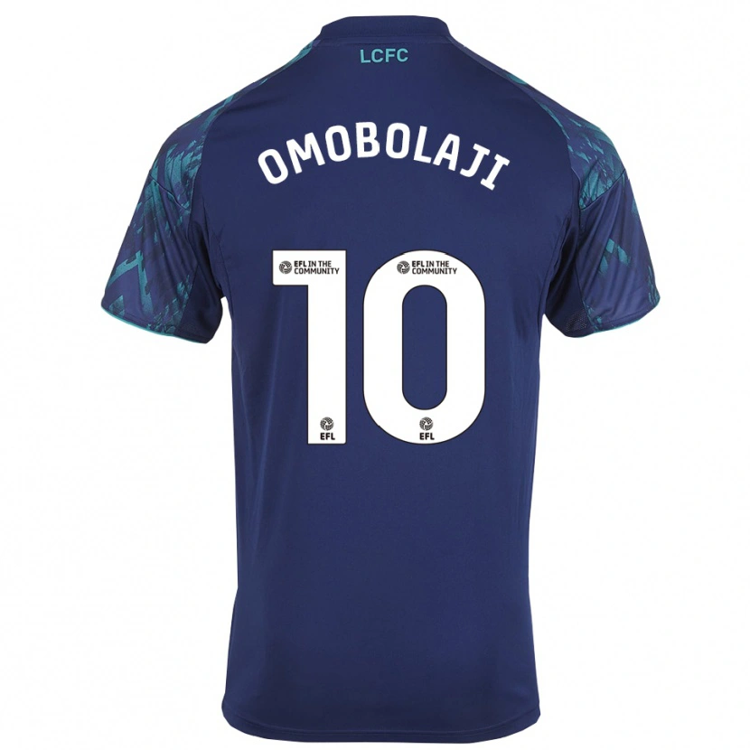 DanxenメンズLaolu Omobolaji#10紺 緑 白アウェイシャツ2025/26ジャージーユニフォーム