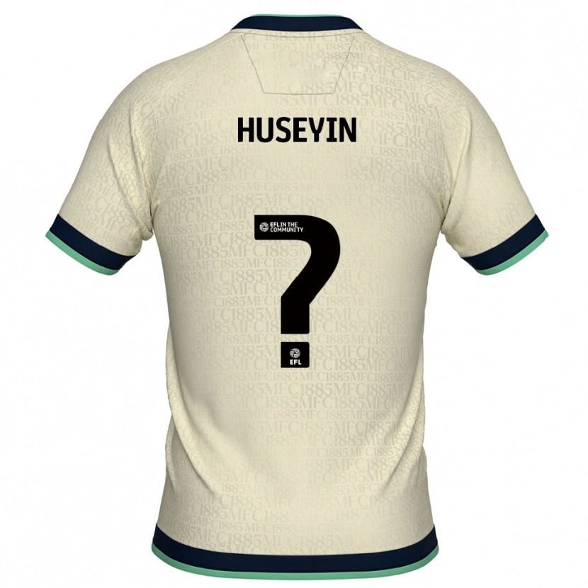 DanxenメンズEmel Huseyin#0シャンパン 紺アウェイシャツ2025/26ジャージーユニフォーム