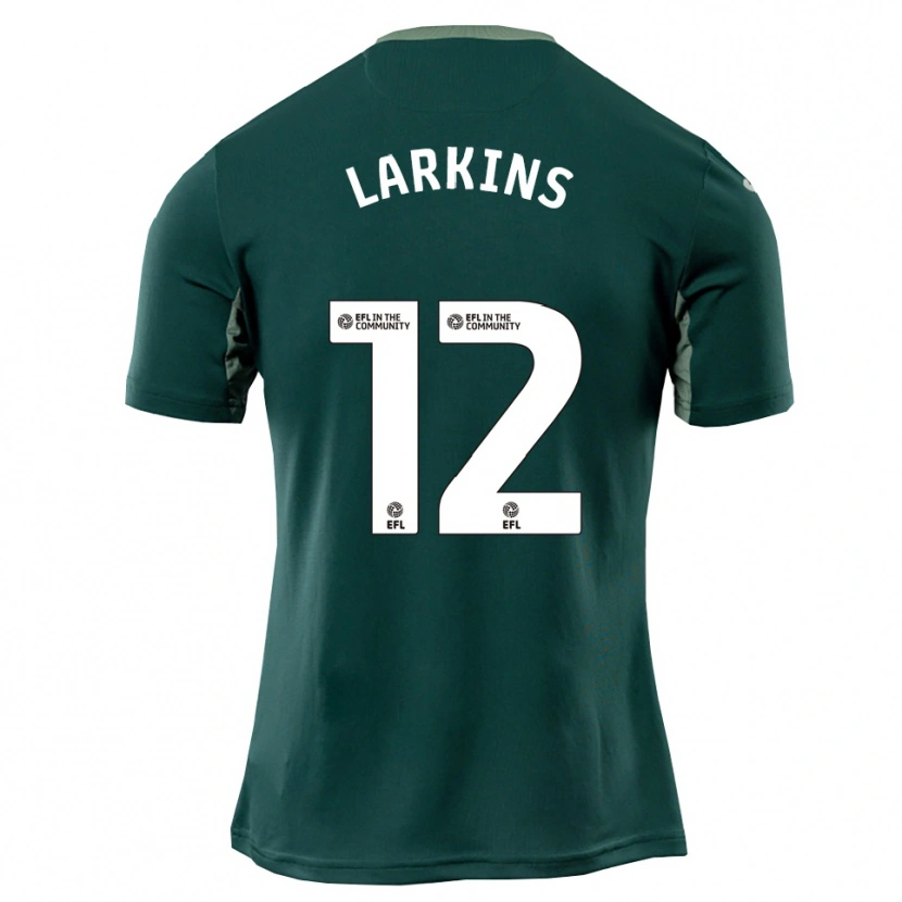 DanxenメンズAnna Larkins#12緑 白 紫アウェイシャツ2025/26ジャージーユニフォーム