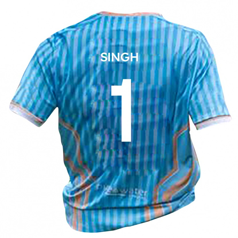 DanxenメンズJas Singh#1黒 金アウェイシャツ2025/26ジャージーユニフォーム