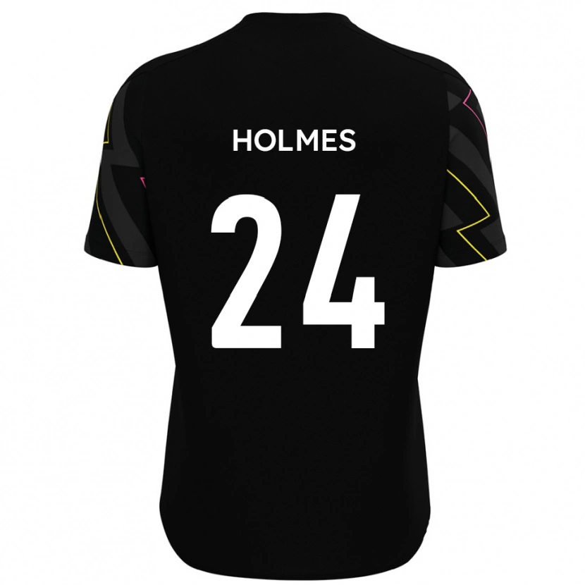 DanxenメンズFin Holmes#24黒 グレーアウェイシャツ2025/26ジャージーユニフォーム