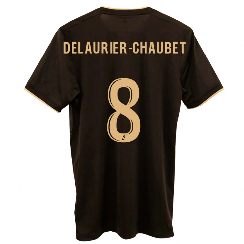 DanxenメンズTom Delaurier-Chaubet#8青 赤アウェイシャツ2025/26ジャージーユニフォーム