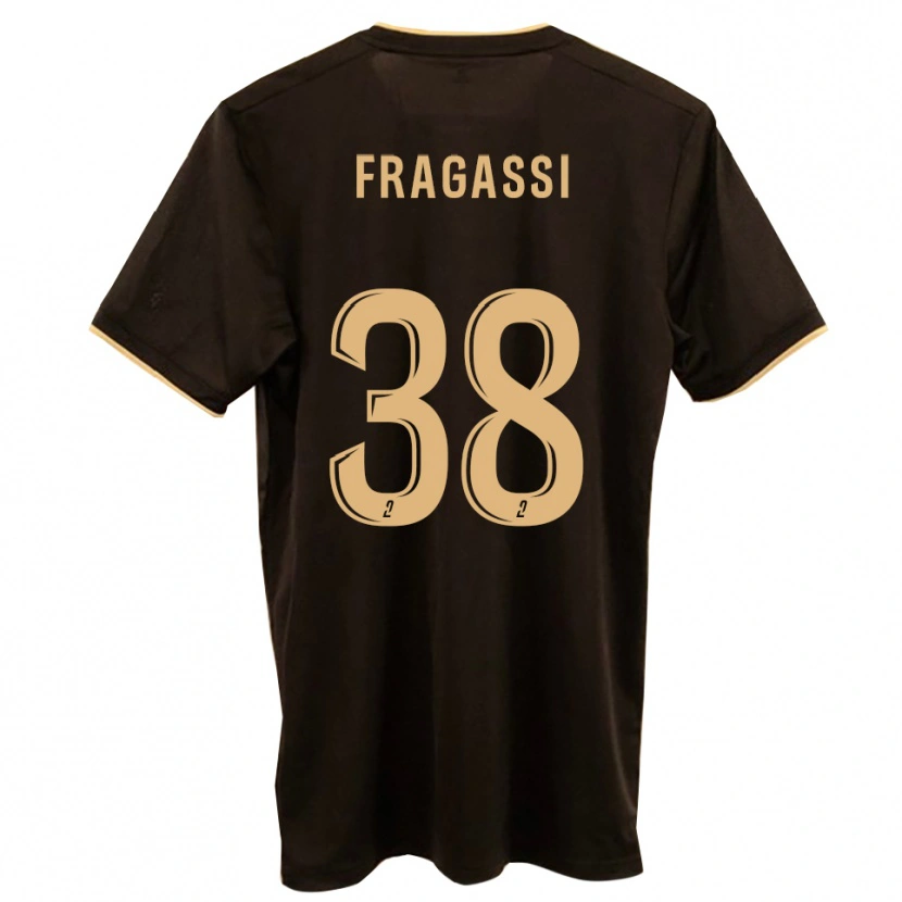 DanxenメンズTom Fragassi#38青 赤アウェイシャツ2025/26ジャージーユニフォーム