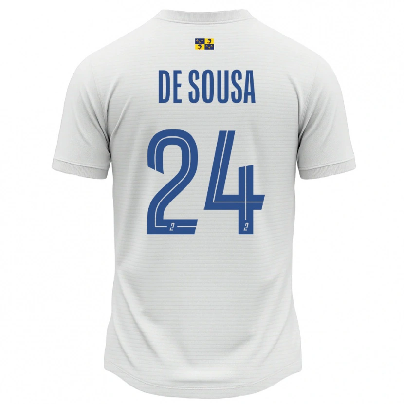 DanxenメンズTifanie De Sousa#24白 青アウェイシャツ2025/26ジャージーユニフォーム