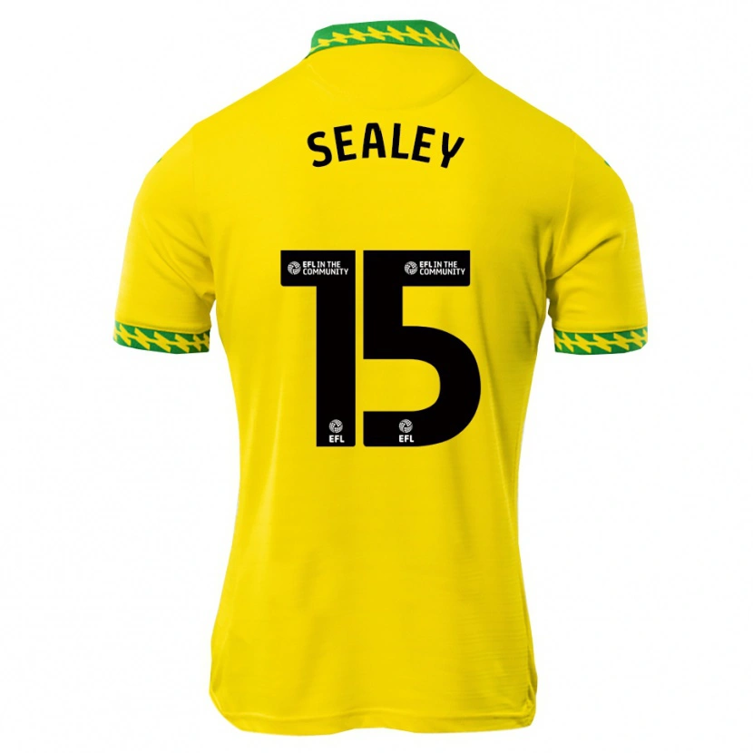 DanxenレディースLa'sean Sealey#15白 緑ホームシャツ2025/26ジャージーユニフォーム