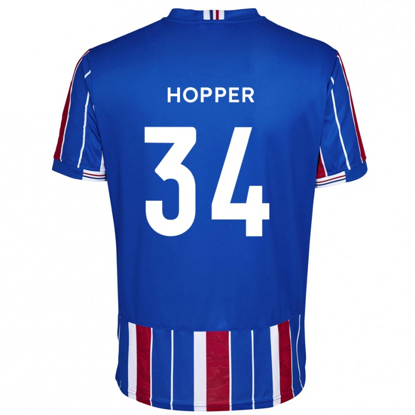 DanxenレディースDan Hopper#34青 赤 白ホームシャツ2025/26ジャージーユニフォーム