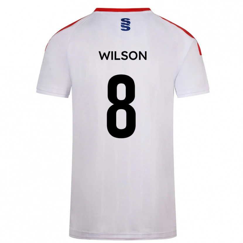 DanxenレディースGeorge Wilson#8白 紺ホームシャツ2025/26ジャージーユニフォーム