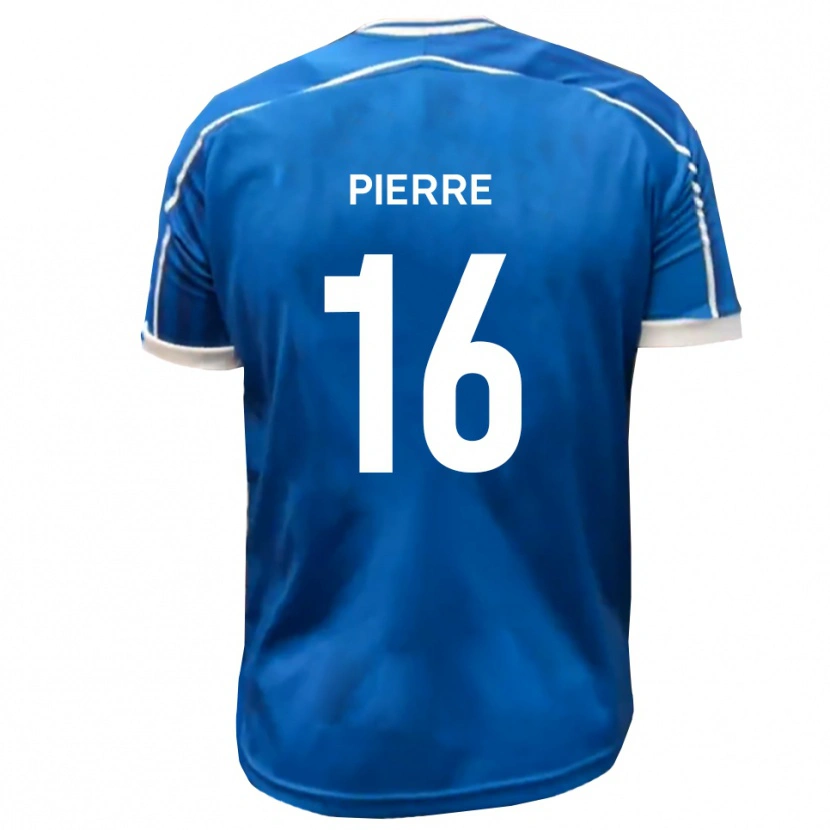 DanxenレディースAaron Pierre#16青 白ホームシャツ2025/26ジャージーユニフォーム