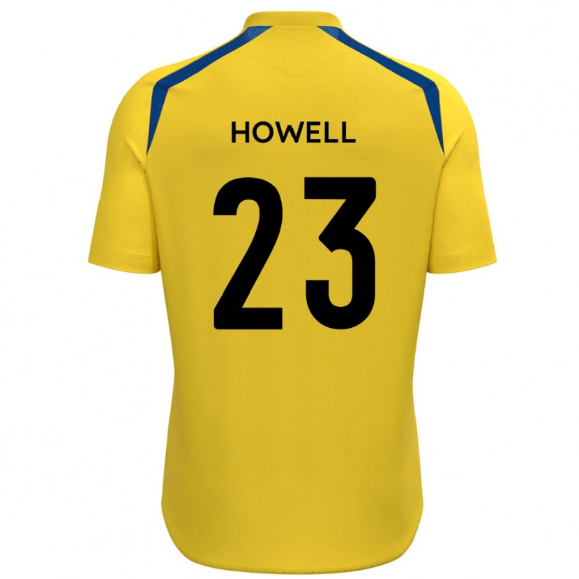 DanxenレディースFinn Howell#23黄 青ホームシャツ2025/26ジャージーユニフォーム