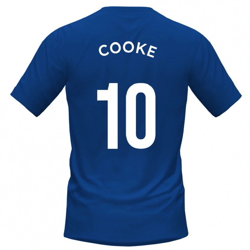 DanxenレディースJamie Cooke#10青 白ホームシャツ2025/26ジャージーユニフォーム